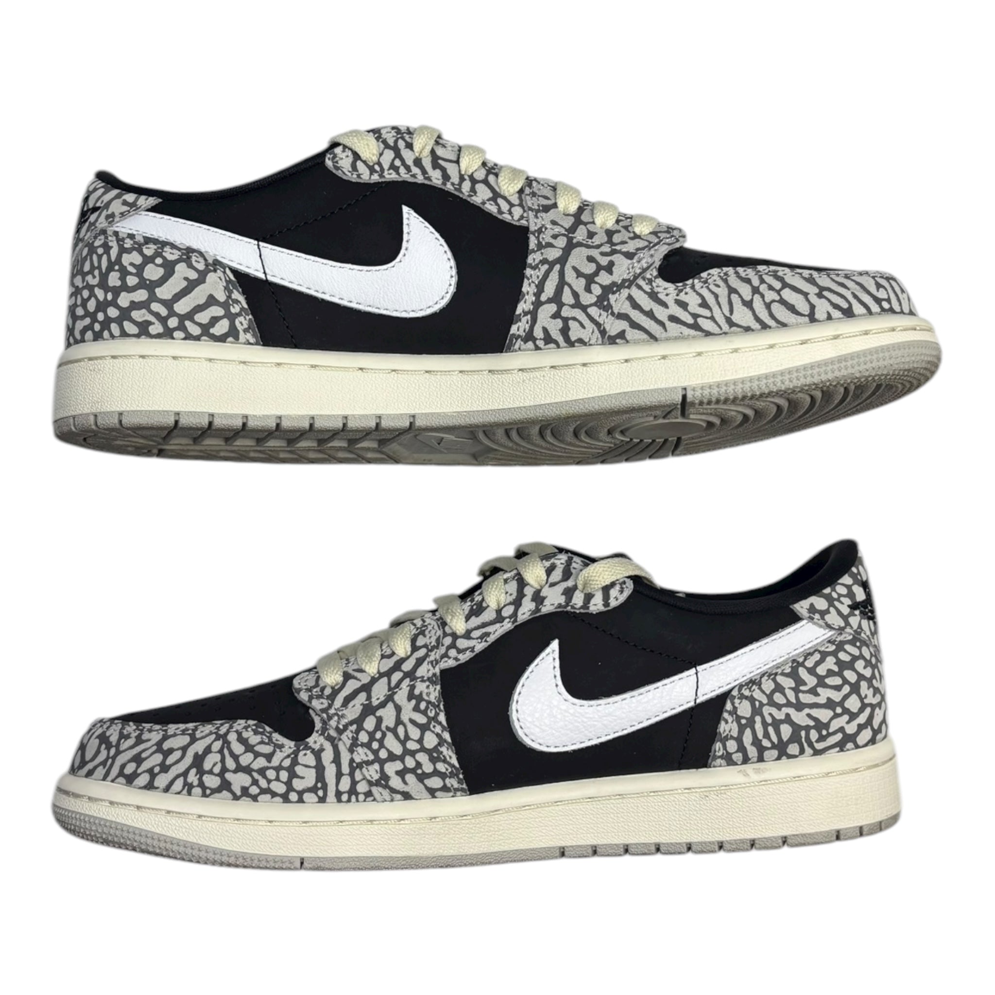 Jordan 1 Retro Low OG Black Cement (Used)