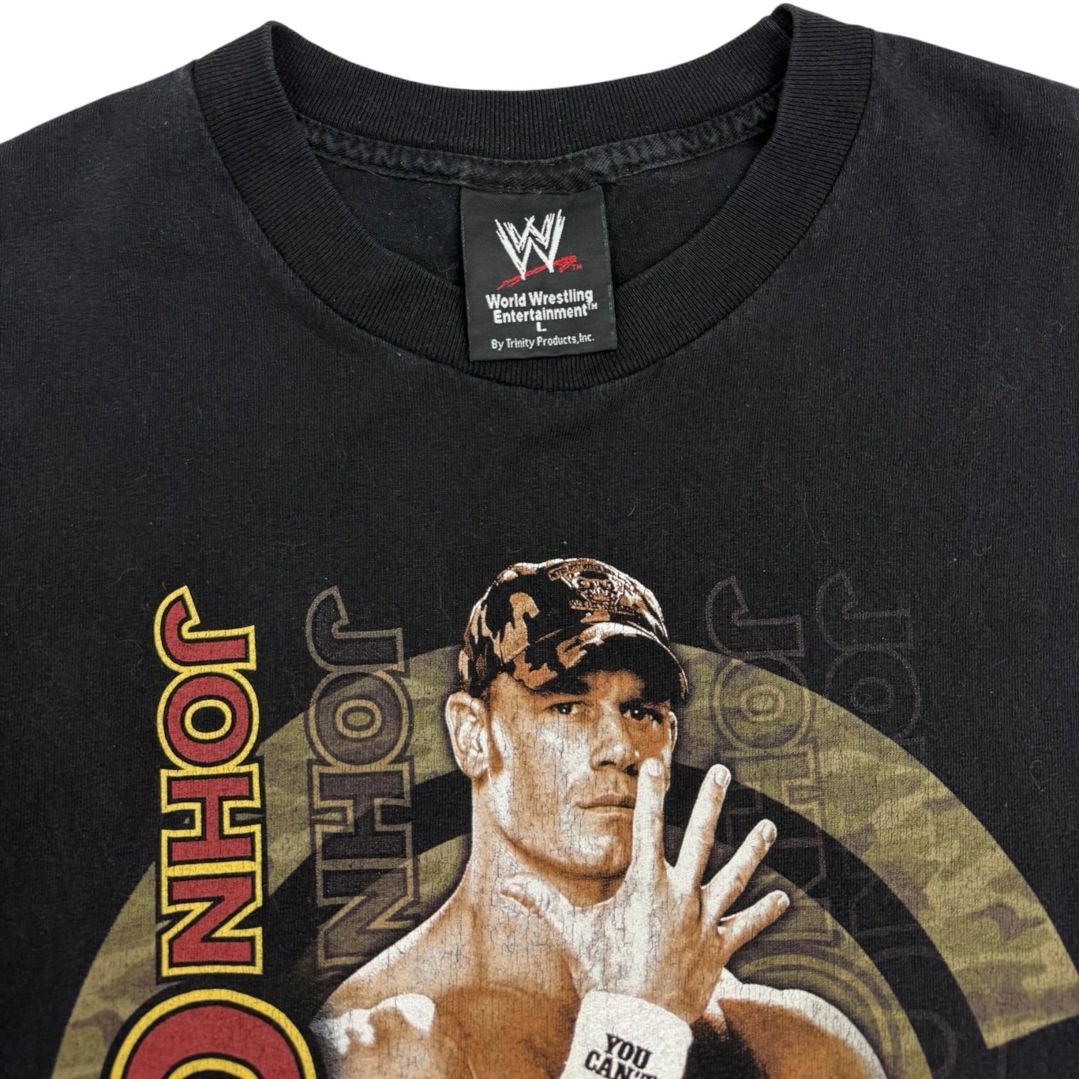 Vintage John Cena You Can’t See Me T-Shirt Black