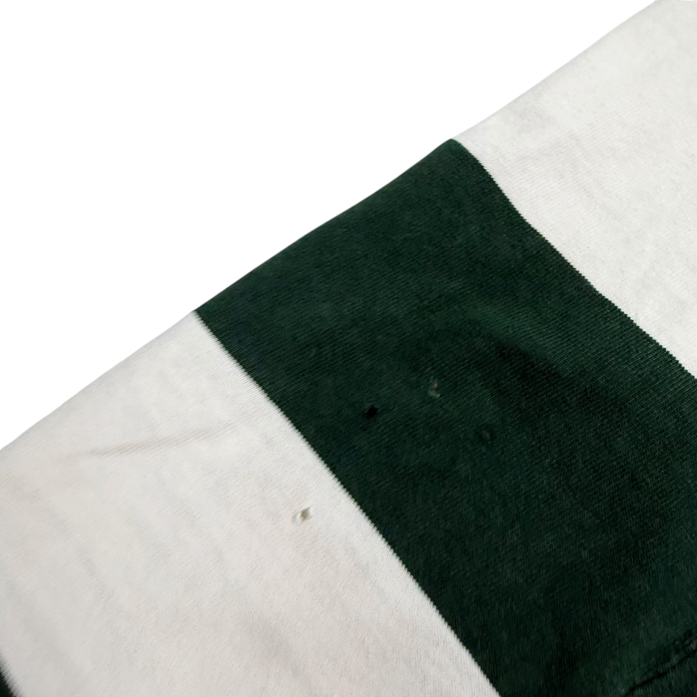 Vintage Polo Ralph Lauren Longsleeve Striped Rugby Green/White