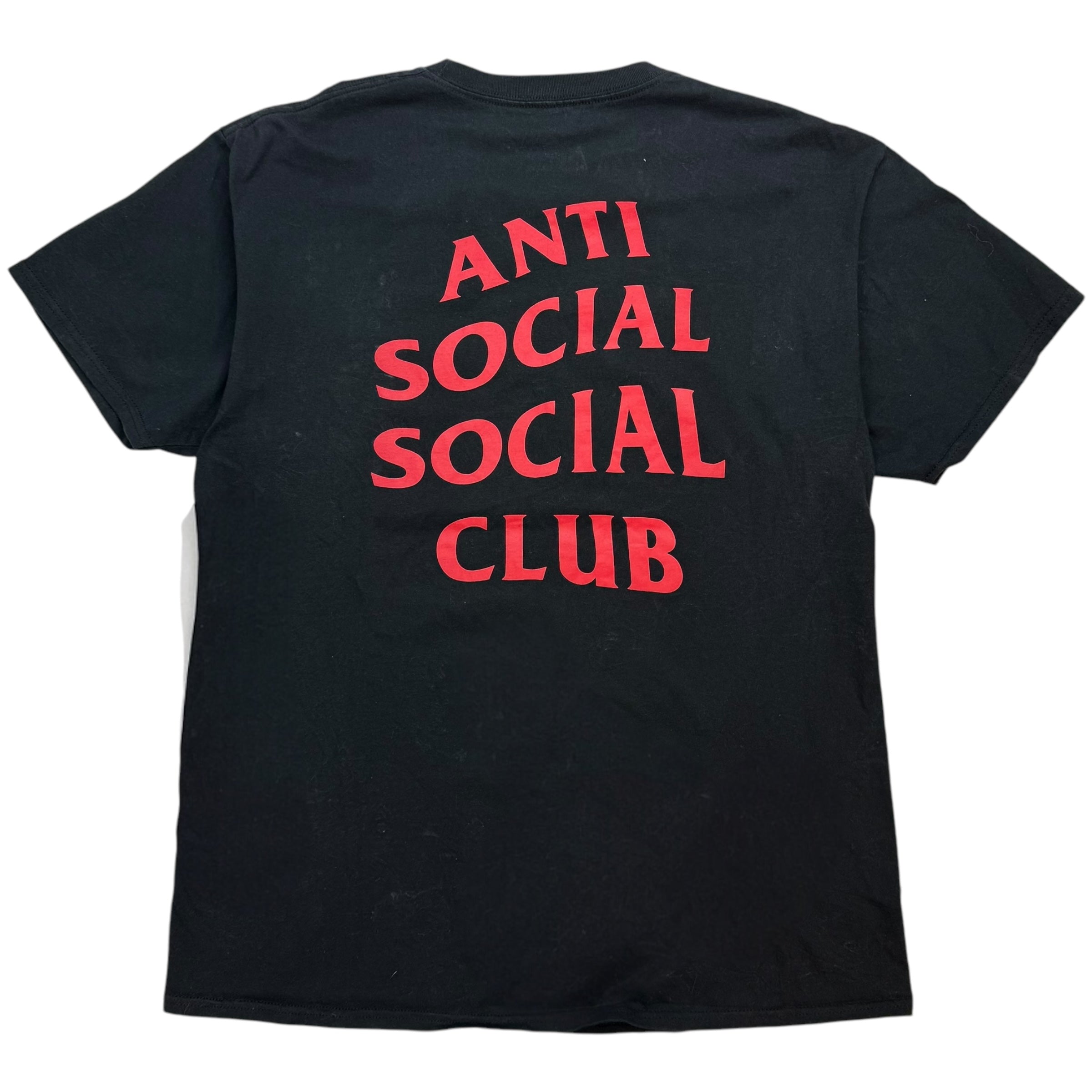 Anti Social Social Club China Flag Tee Blaxk