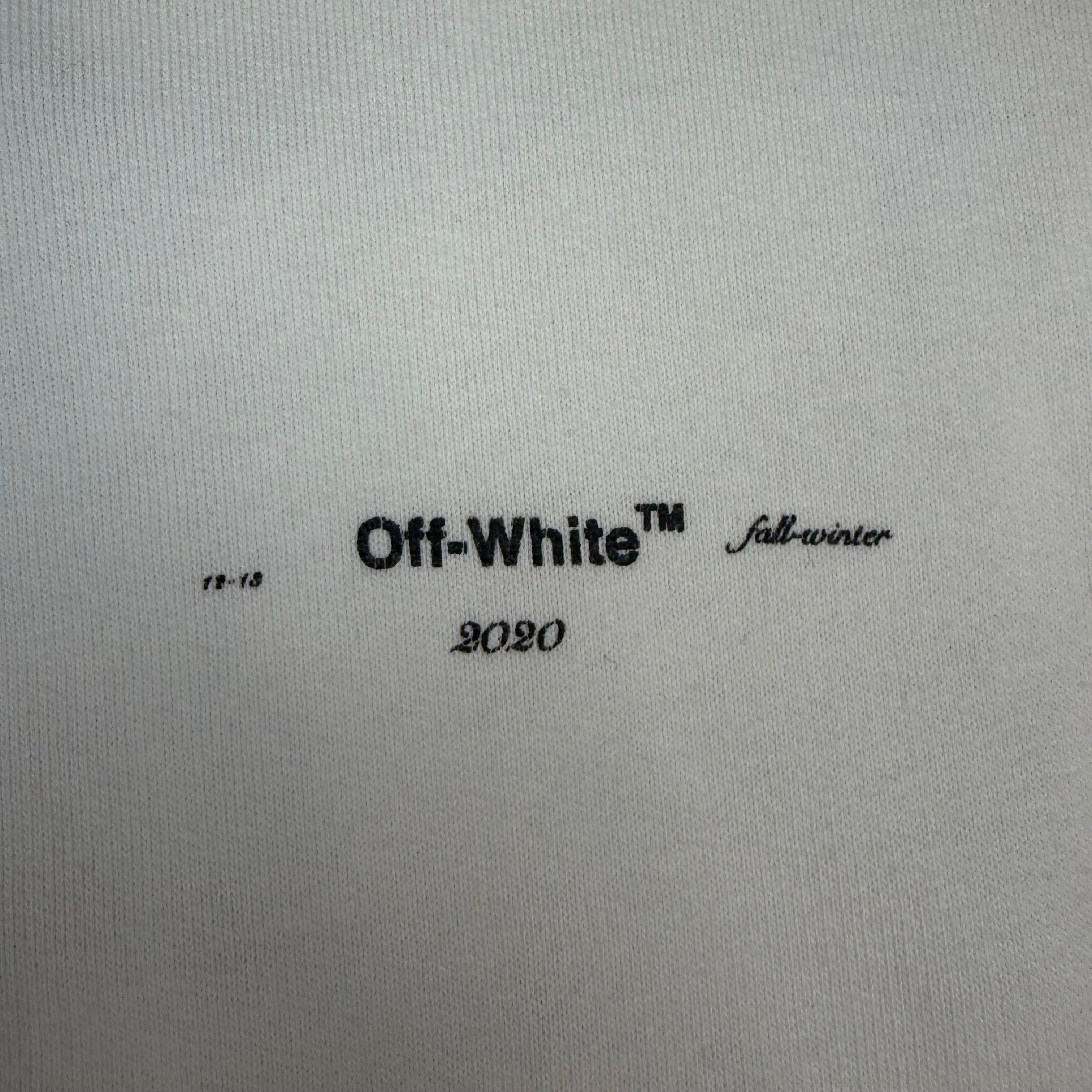 Off-White Abstract Logo Sweatshirt White