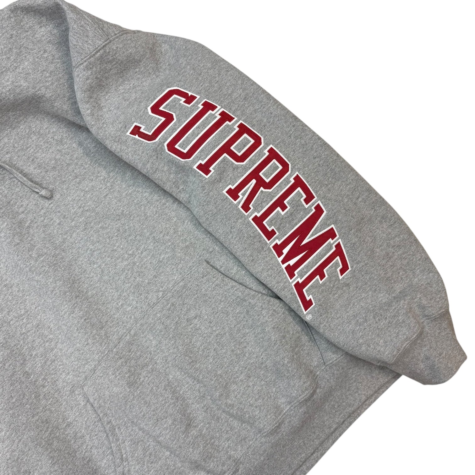 Supreme Sleeve Arc Hoodie Grey