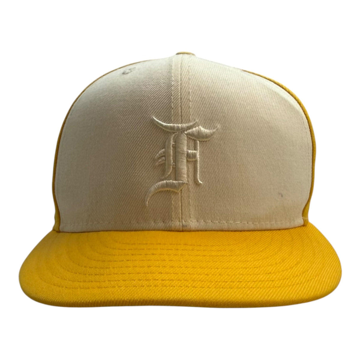 Fear Of God Essentials x New Era 59fifty Fitted Hat Yellow/White