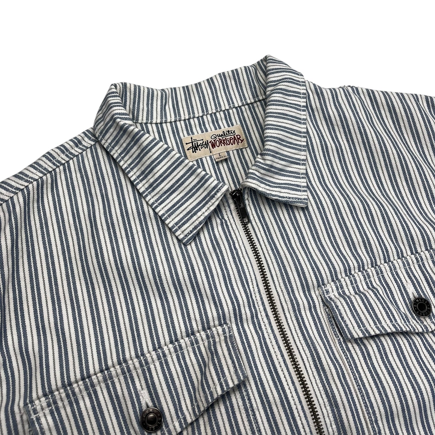 Stussy Stripe Garage Jacket 'Stripe'
