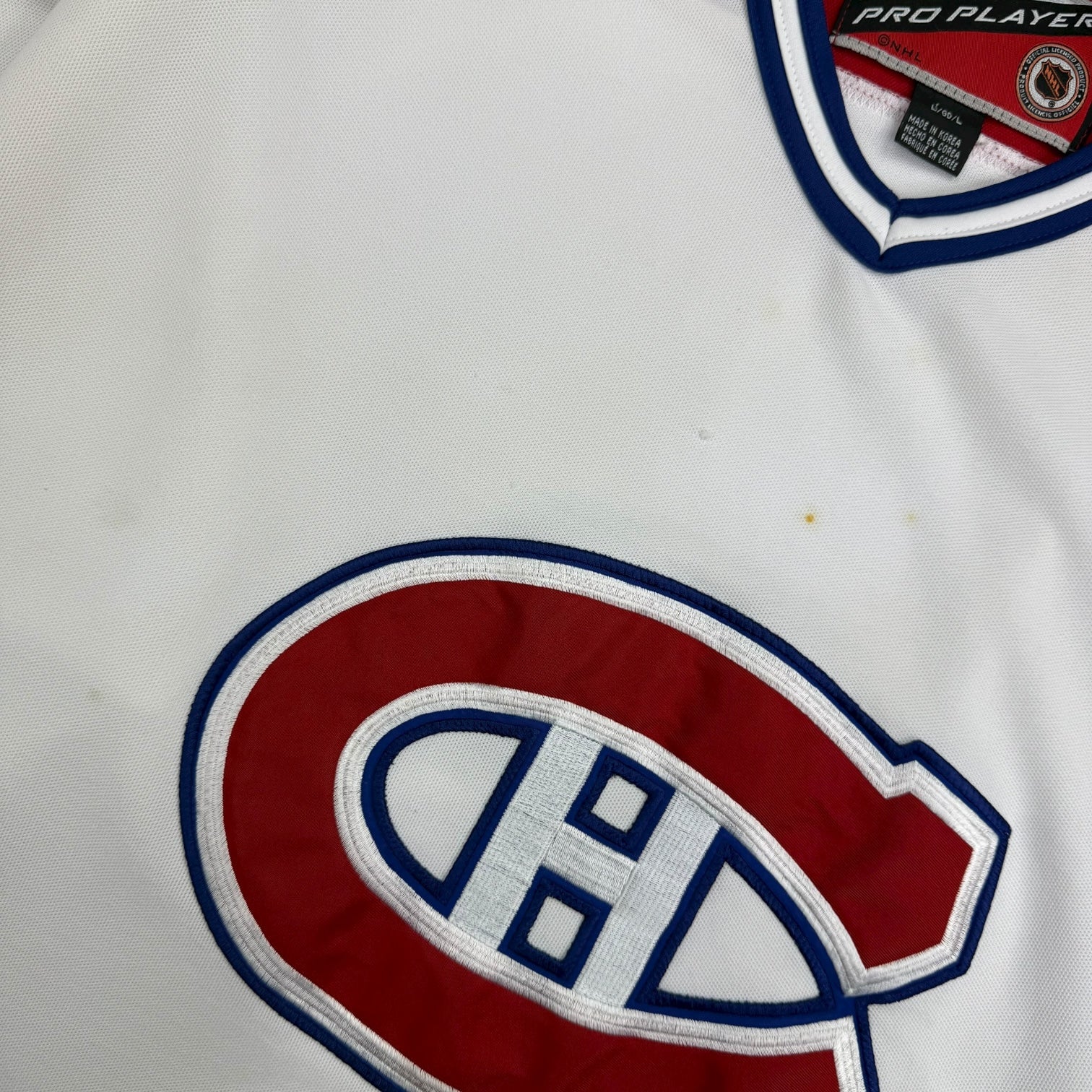 Vintage Pro Player Montreal Canadiens Away Jersey White