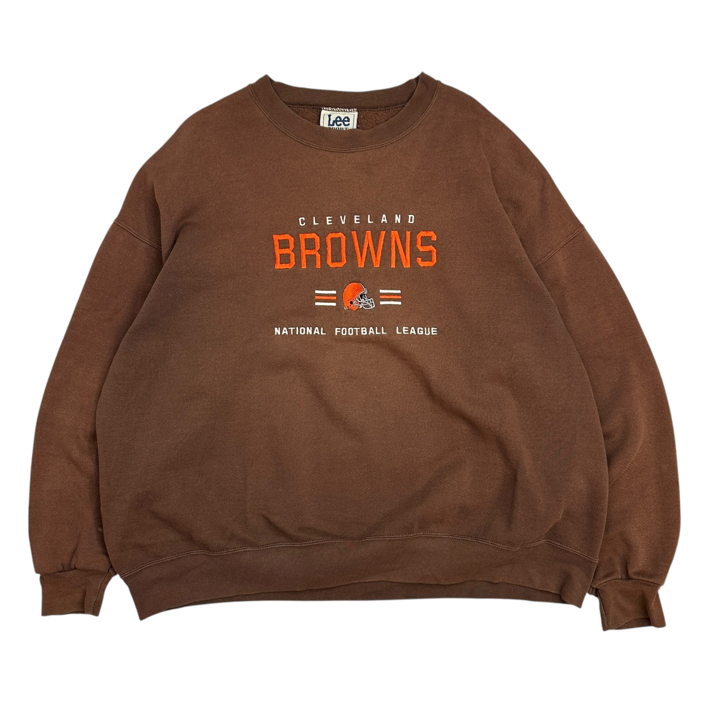 Vintage Lee Cleveland Browns Crewneck Brown