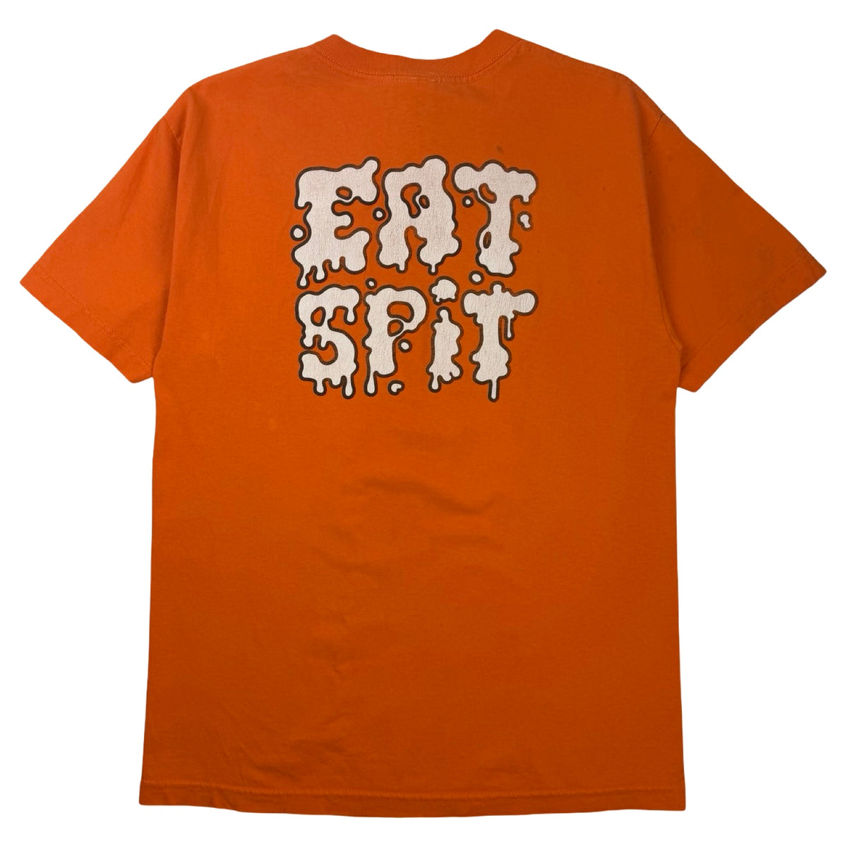 Vintage WWE Carlito Carribean Cool "Eat Spit" T-Shirt Orange