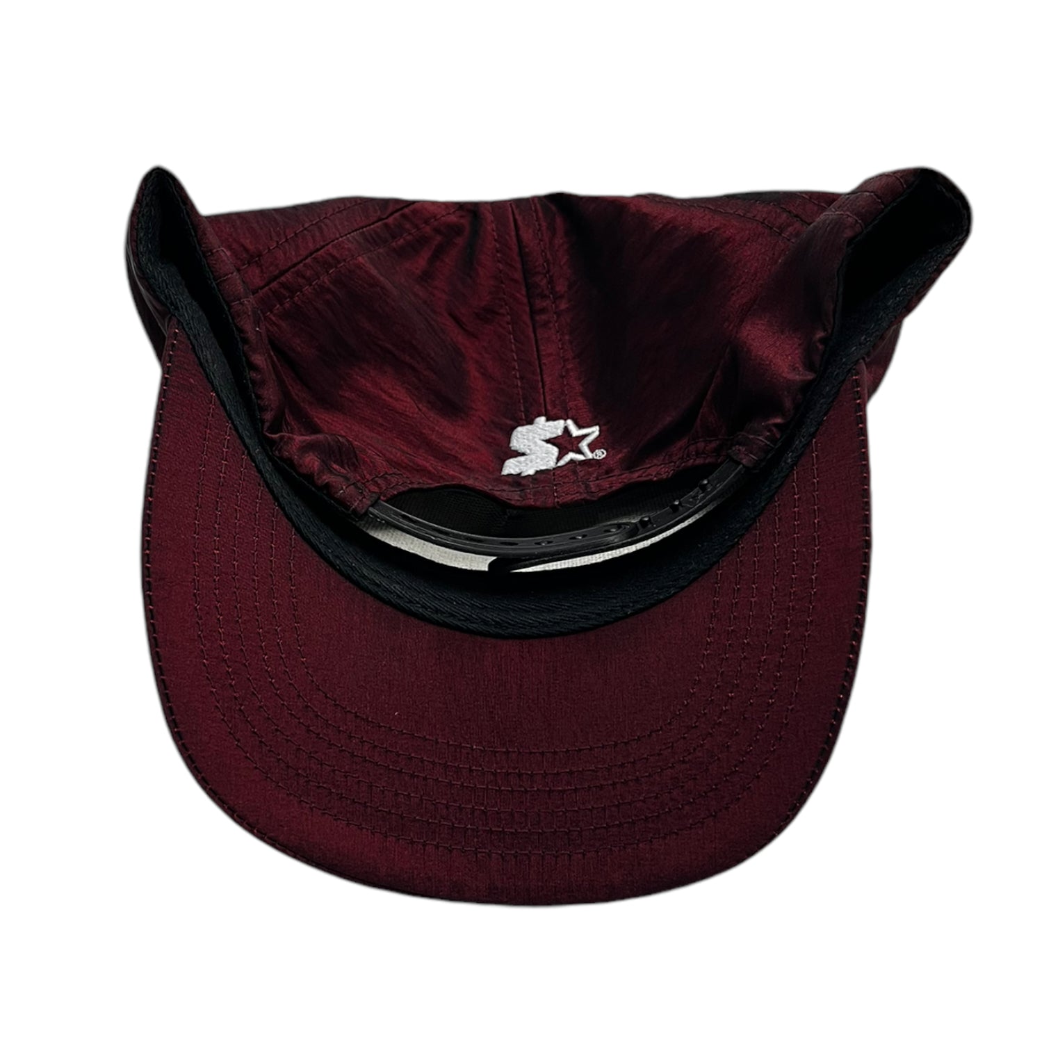 Supreme Iridescent Red Spell Out Hat