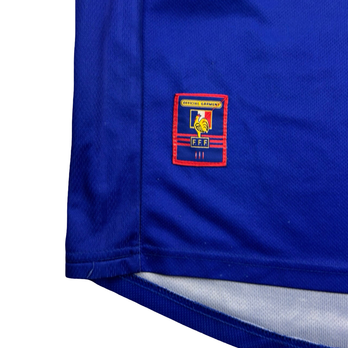 1998 Adidas France Home Jersey Blue