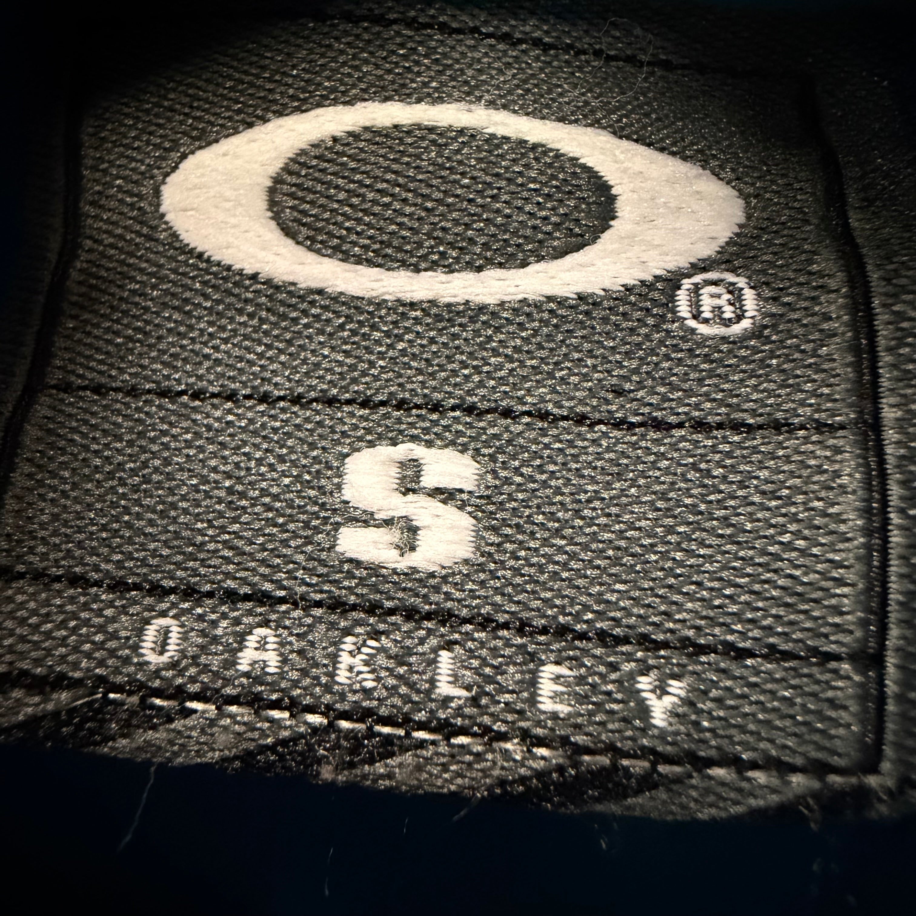 (W) Vintage Oakley Fleece Track Jacket Blue