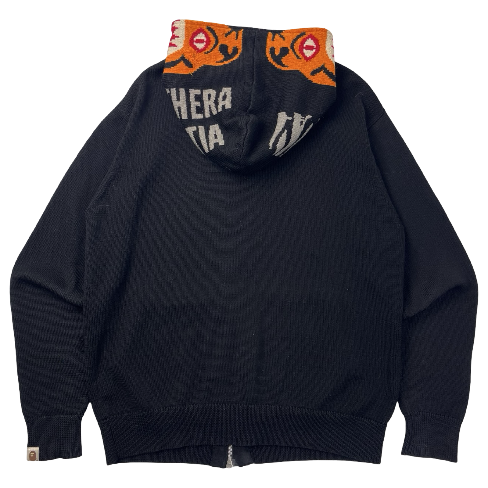 BAPE Tiger Full Zip Knit Hoodie