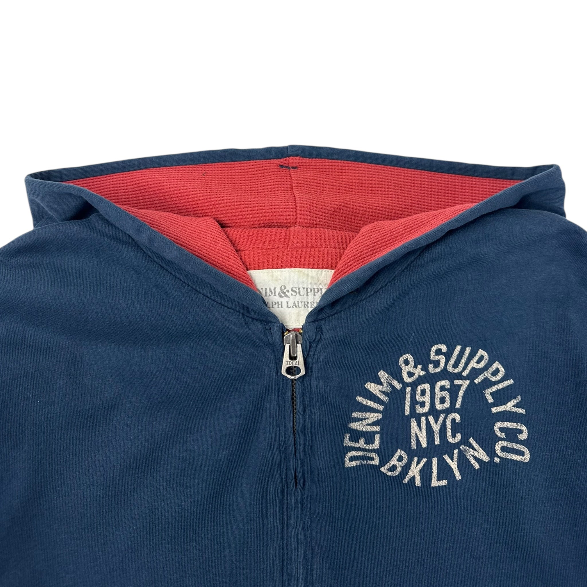 Vintage Ralph Lauren Thermal Lined Zip Hoodie