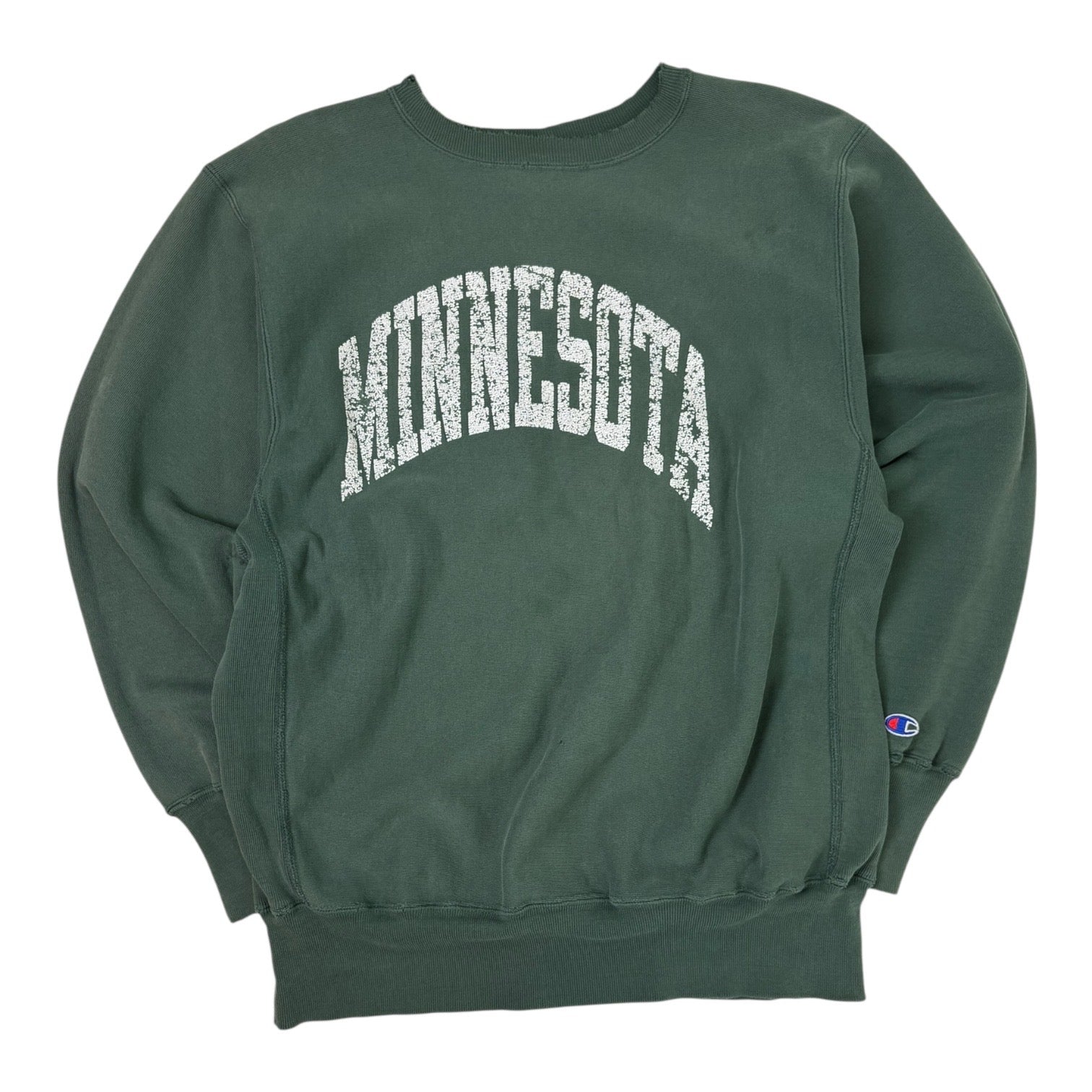 Vintage Champion Reverse Weave Sweatshirt “Minnesota” Green
