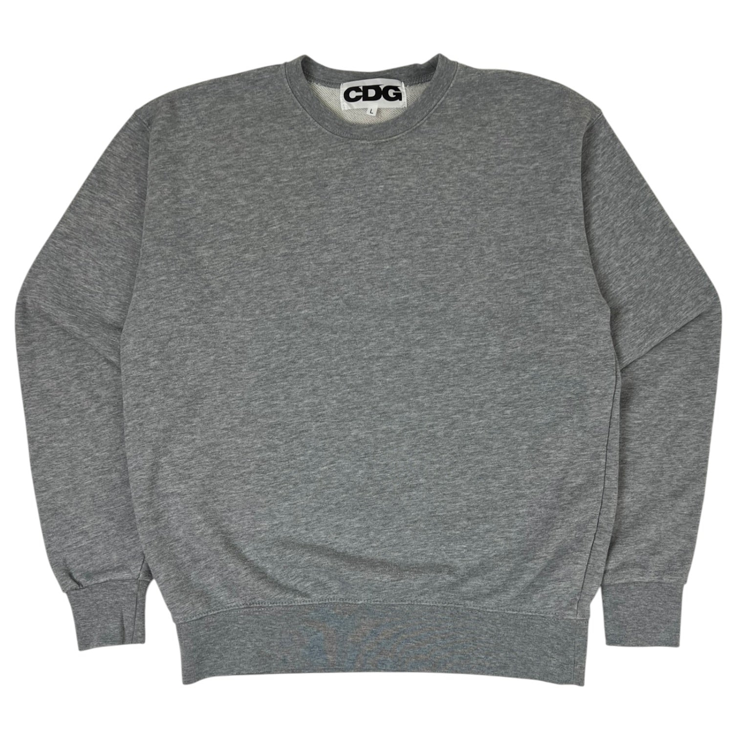 Comme Des Garçon Crewneck Sweater Grey
