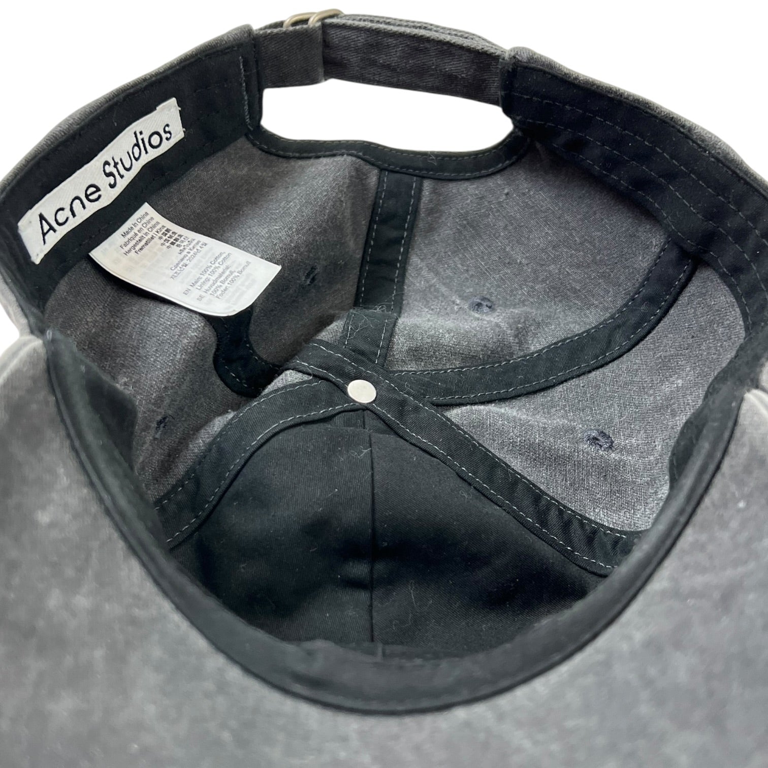 Acne Studios Carliy Logowings Hat Black