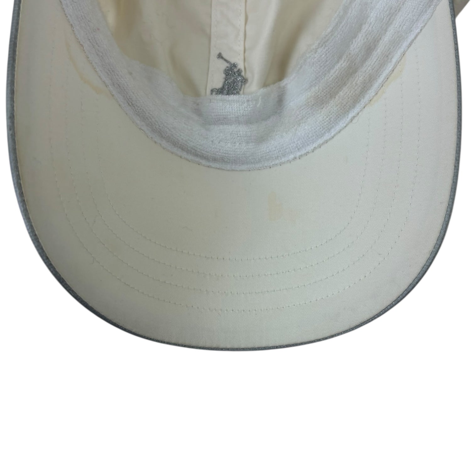 Vintage Ralph Lauren Golf StrapBack Hat White/Silver