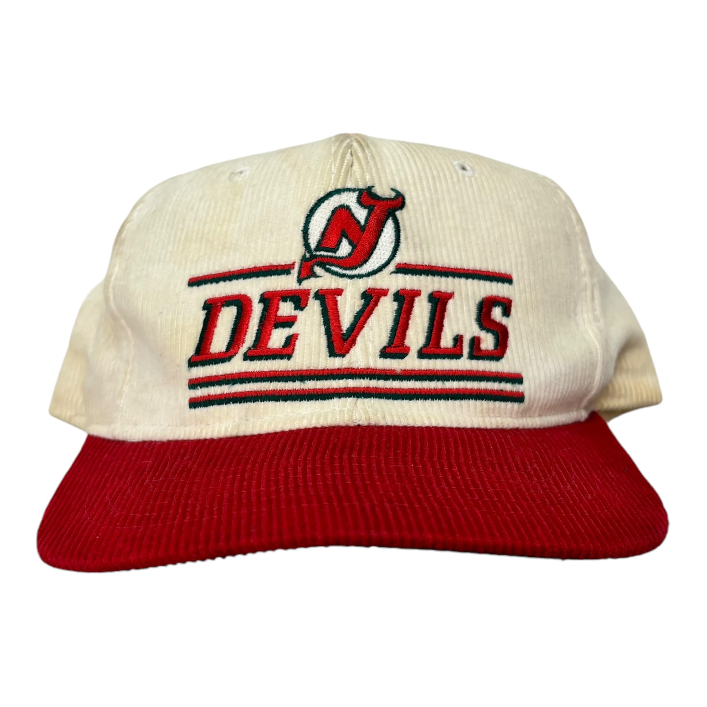 Vintage The Classic New Jersey Devils Corduroy SnapBack