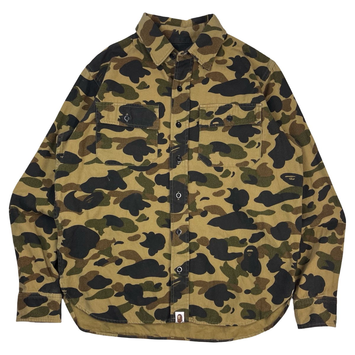 A Bathing Ape 1st Camo Military Shirt