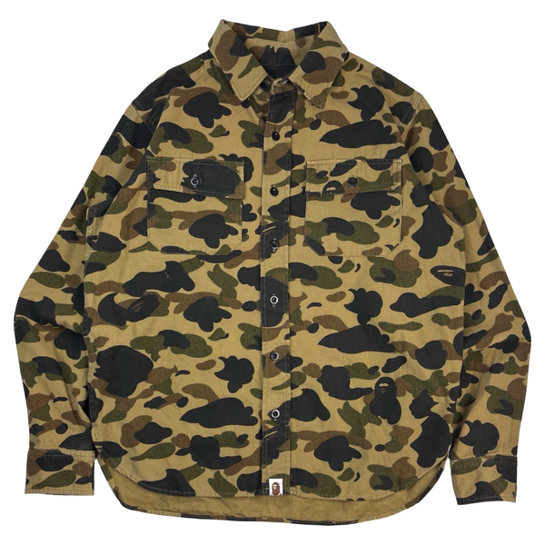 A Bathing Ape 1st Camo Military Shirt