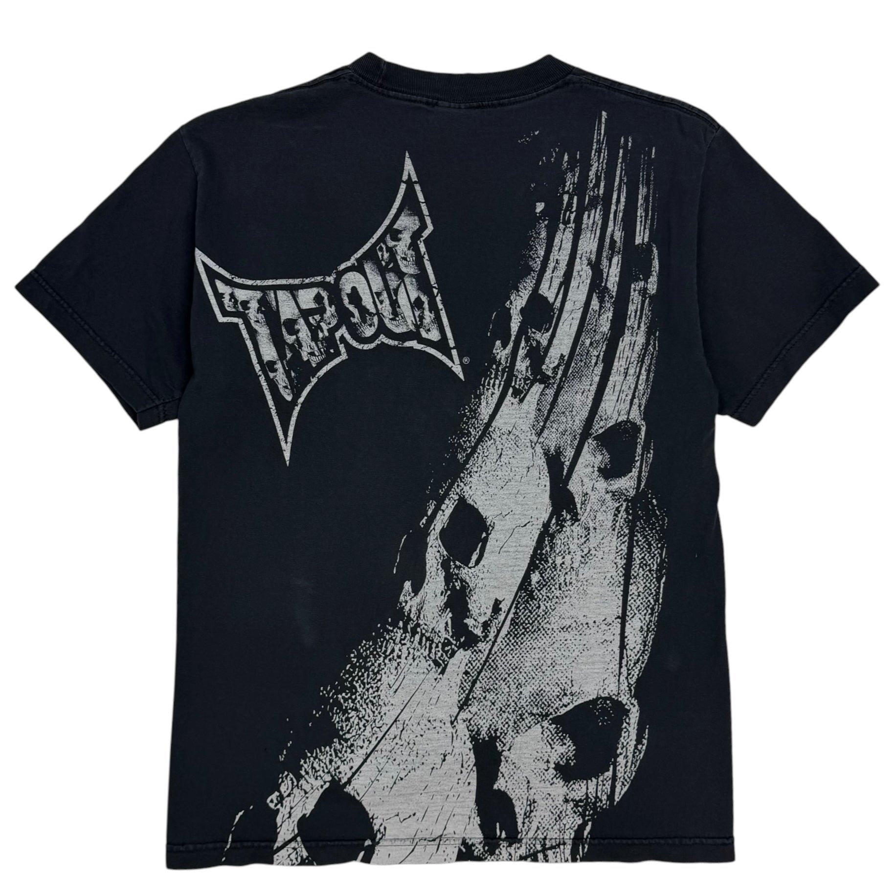 Vintage Tapout Skull Crusher Tee Black
