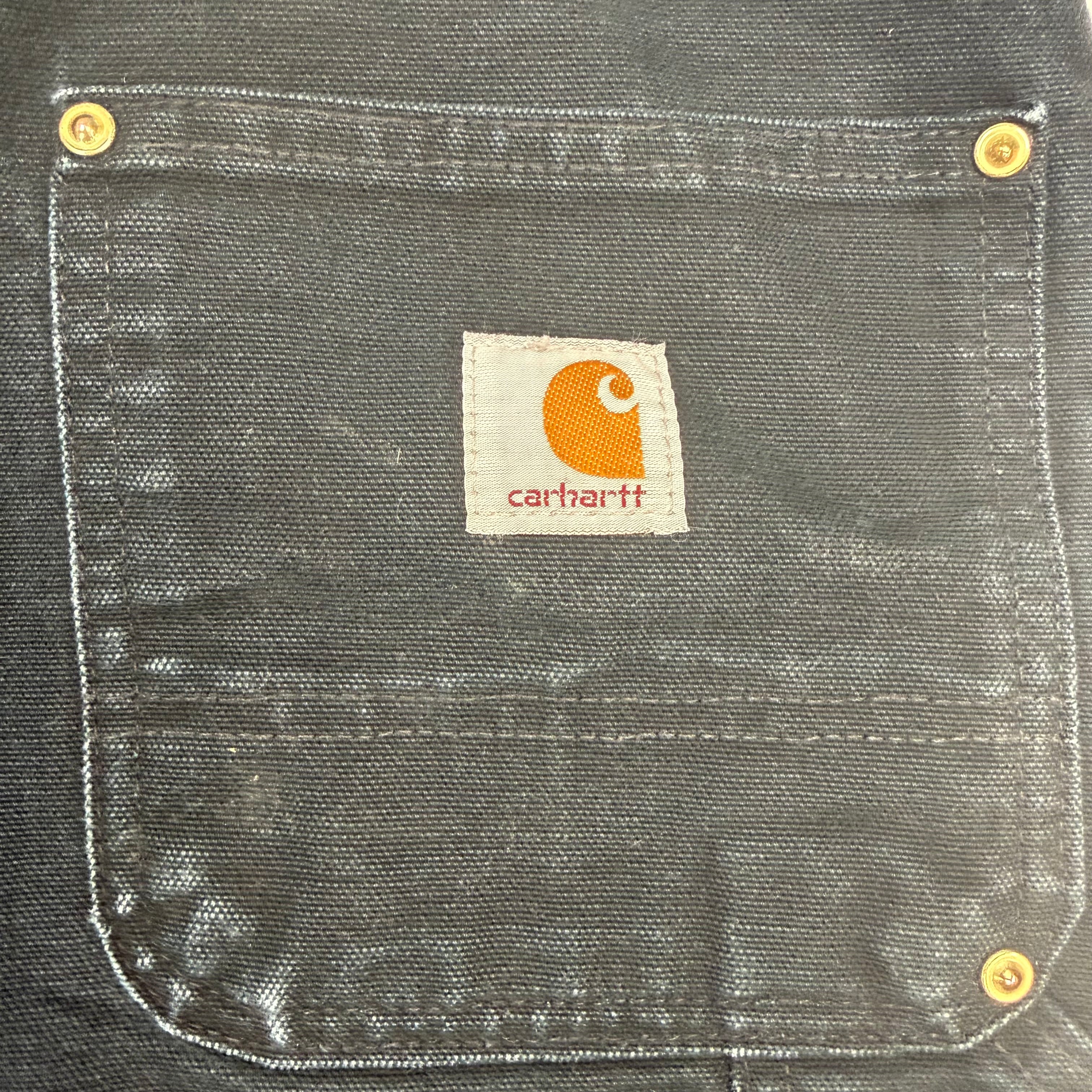 Vintage Carhartt Double Knee Pants Black