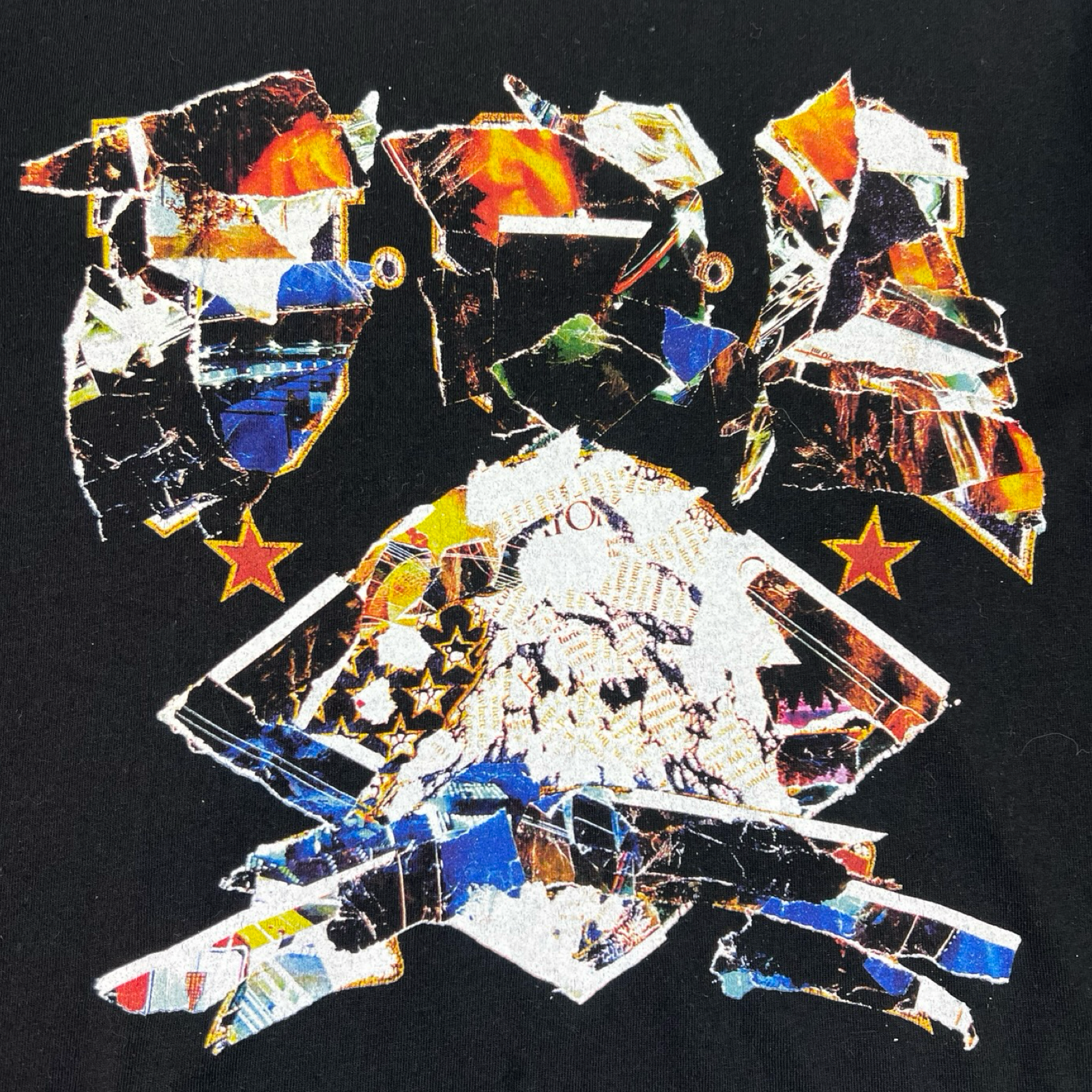 Our Legacy Moto Print Box T-Shirt Black
