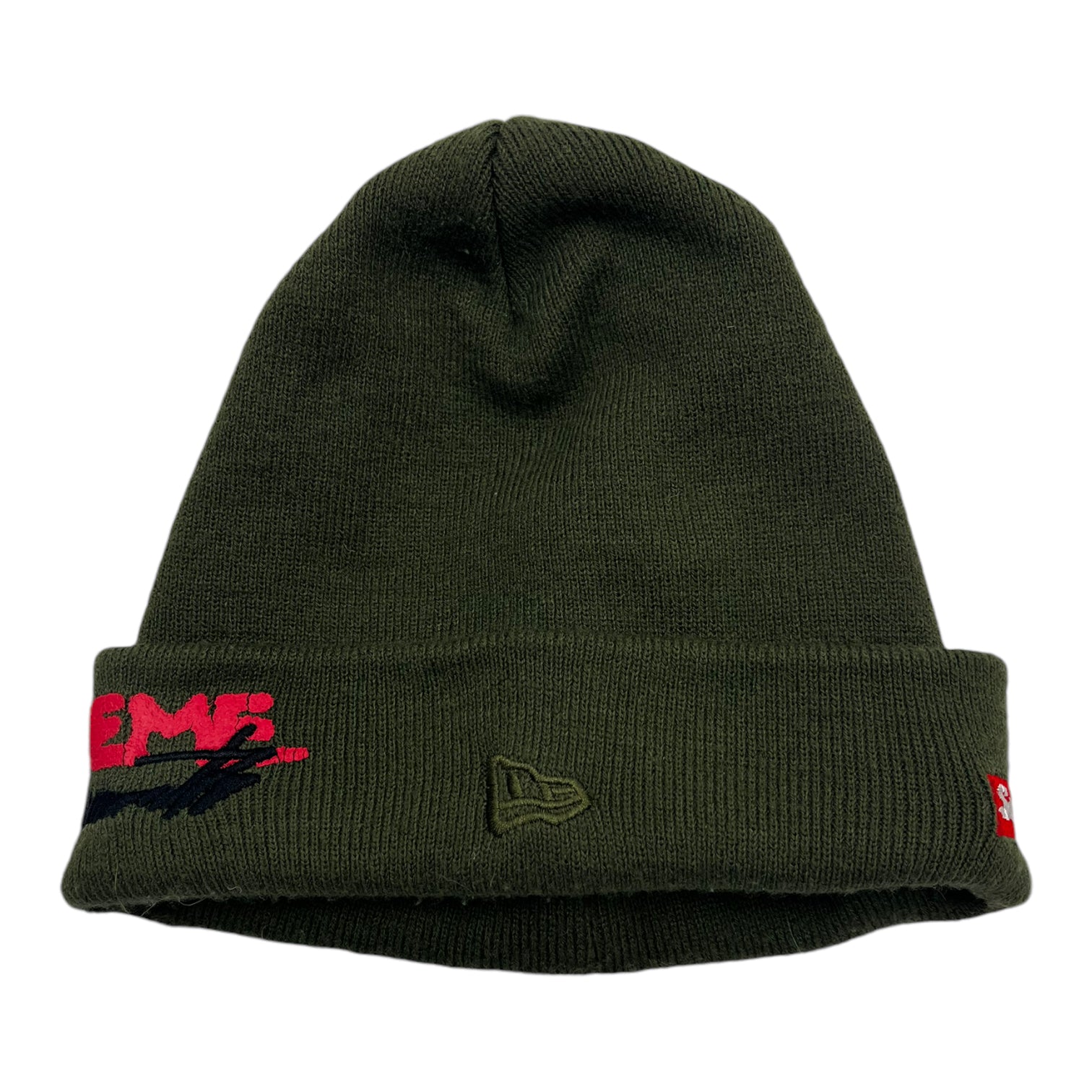 Supreme Yohji Yamamoto New Era Beanie Olive