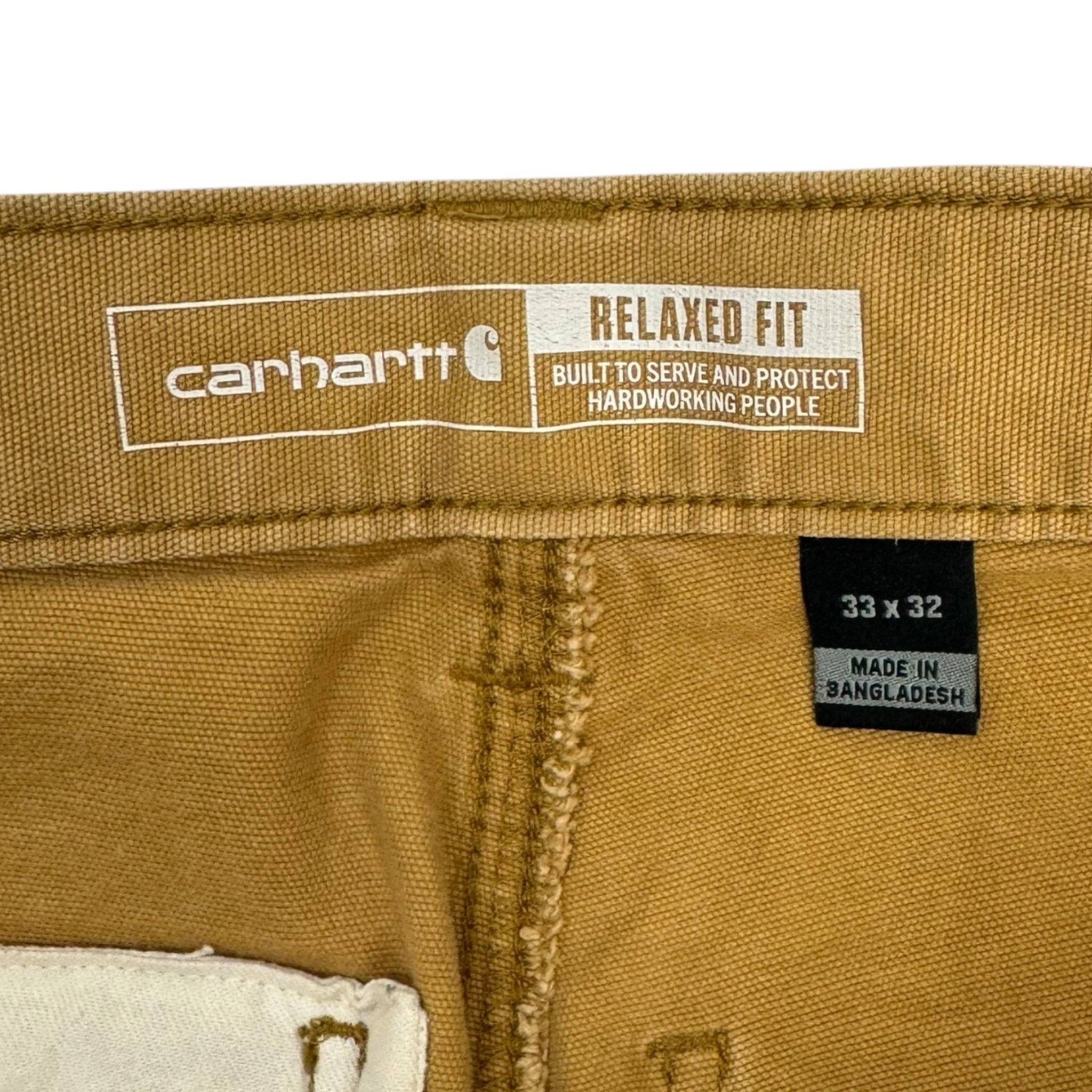 Carhartt Dark Tan Double Knees