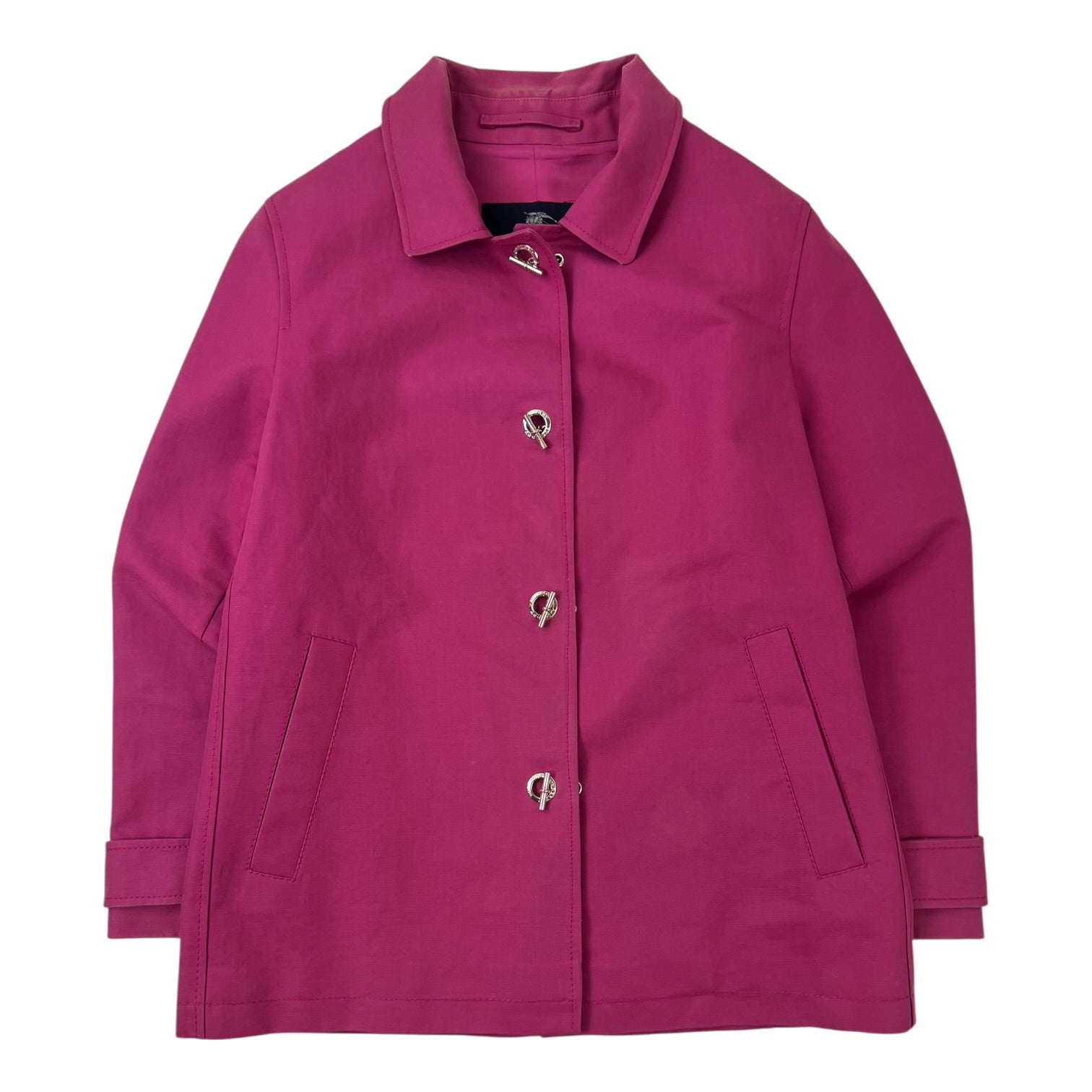 (W) Burberry Trench Coat Pink
