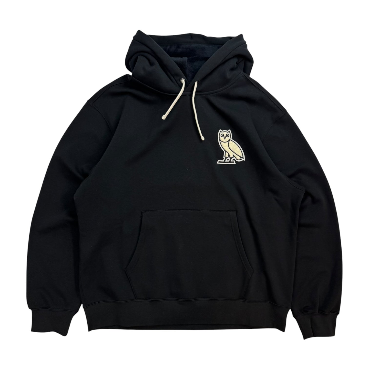 OVO Mini OG Plush Hoodie Black