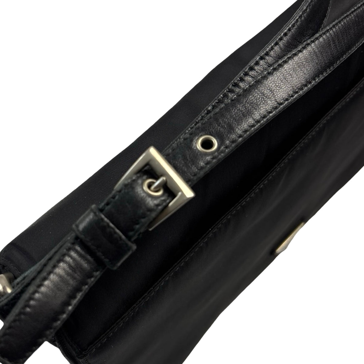 Prada Tessuto Flap Shoulder Bag