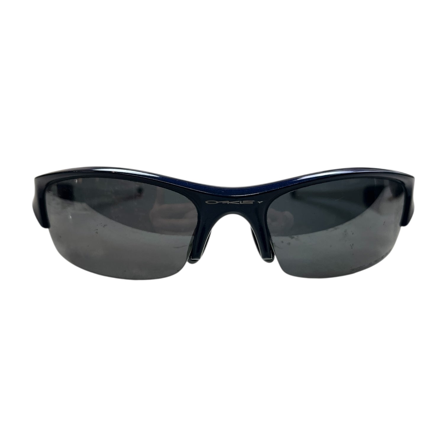 Vintage Oakley Flak Jacket Navy/White