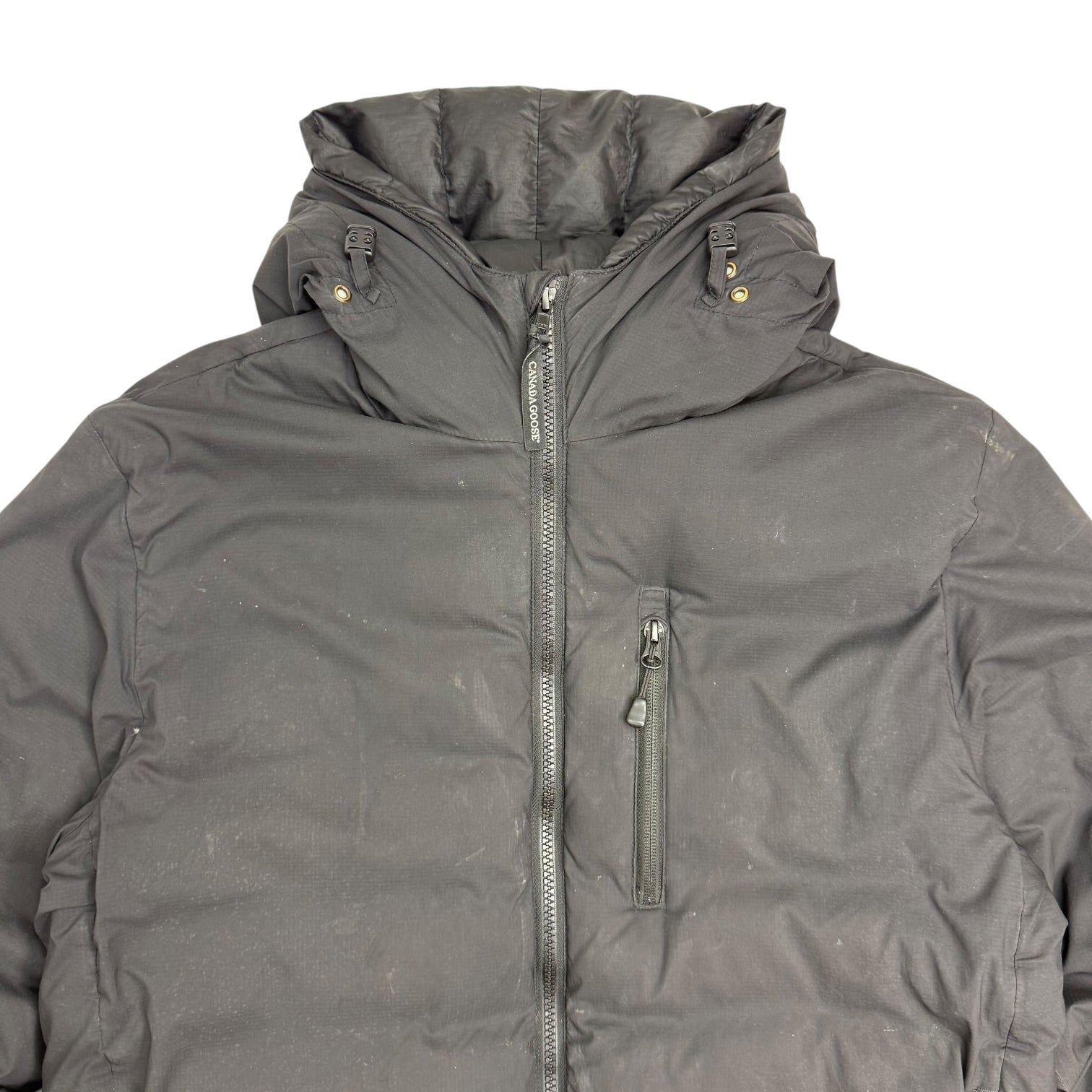 Canada Goose Lodge Hoodie Insulated Jacket Black