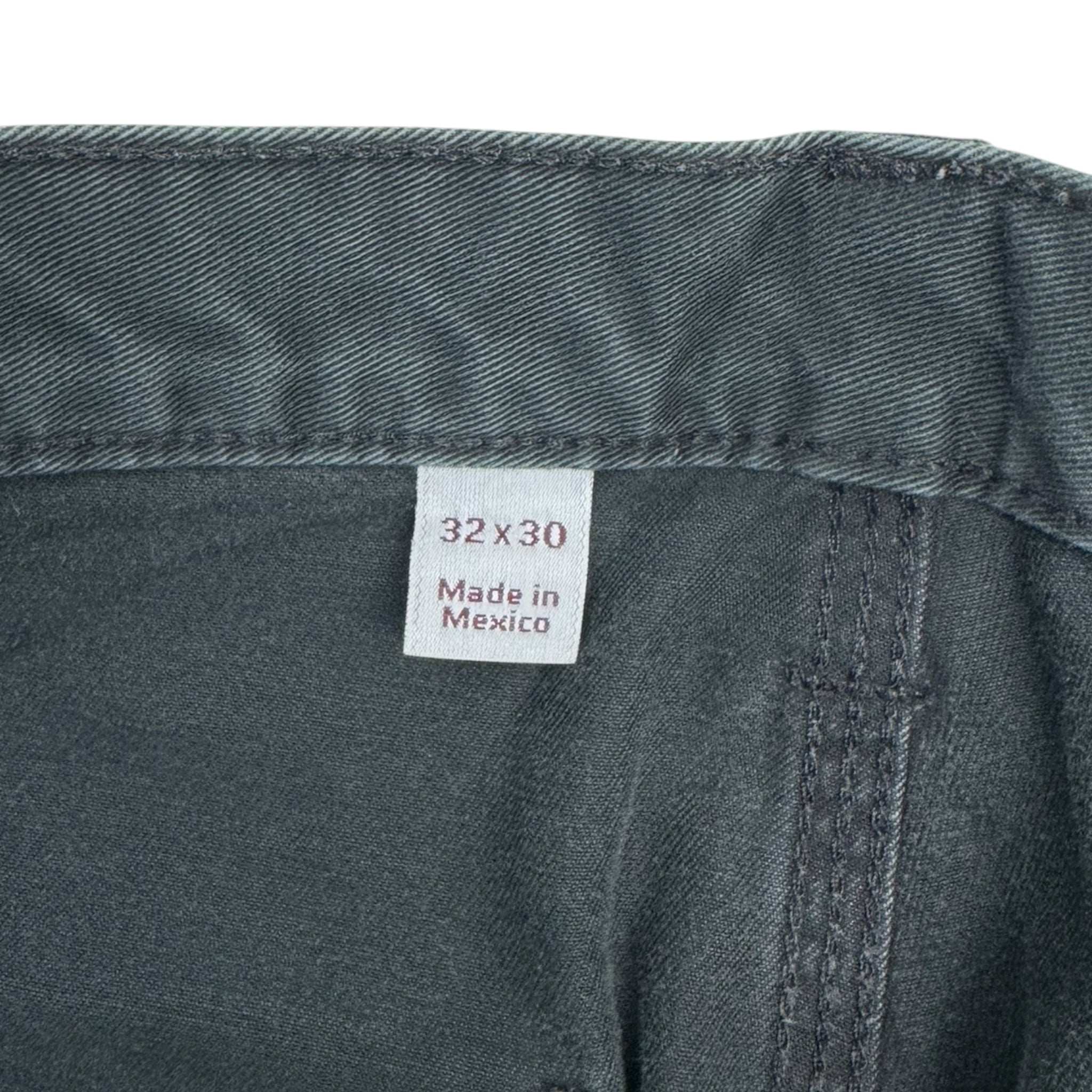 Vintage Carhartt Carpenter Bottom Faded Black