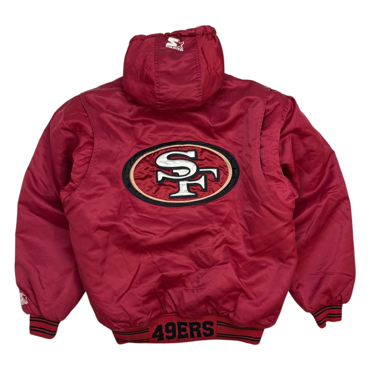 Vintage Starter San Francisco 49ers Jacket Red