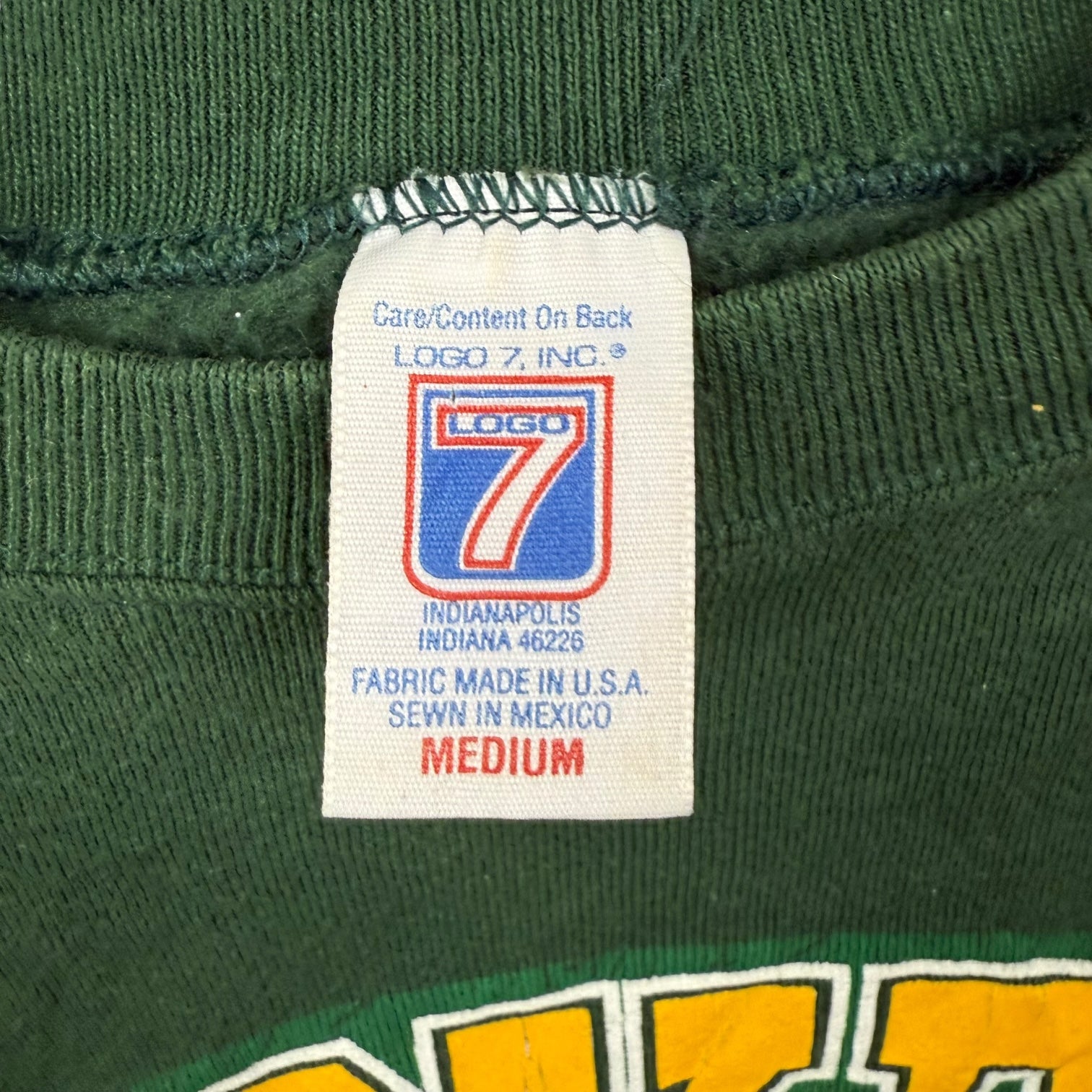 1995 Green Bay Packers Crewneck Green