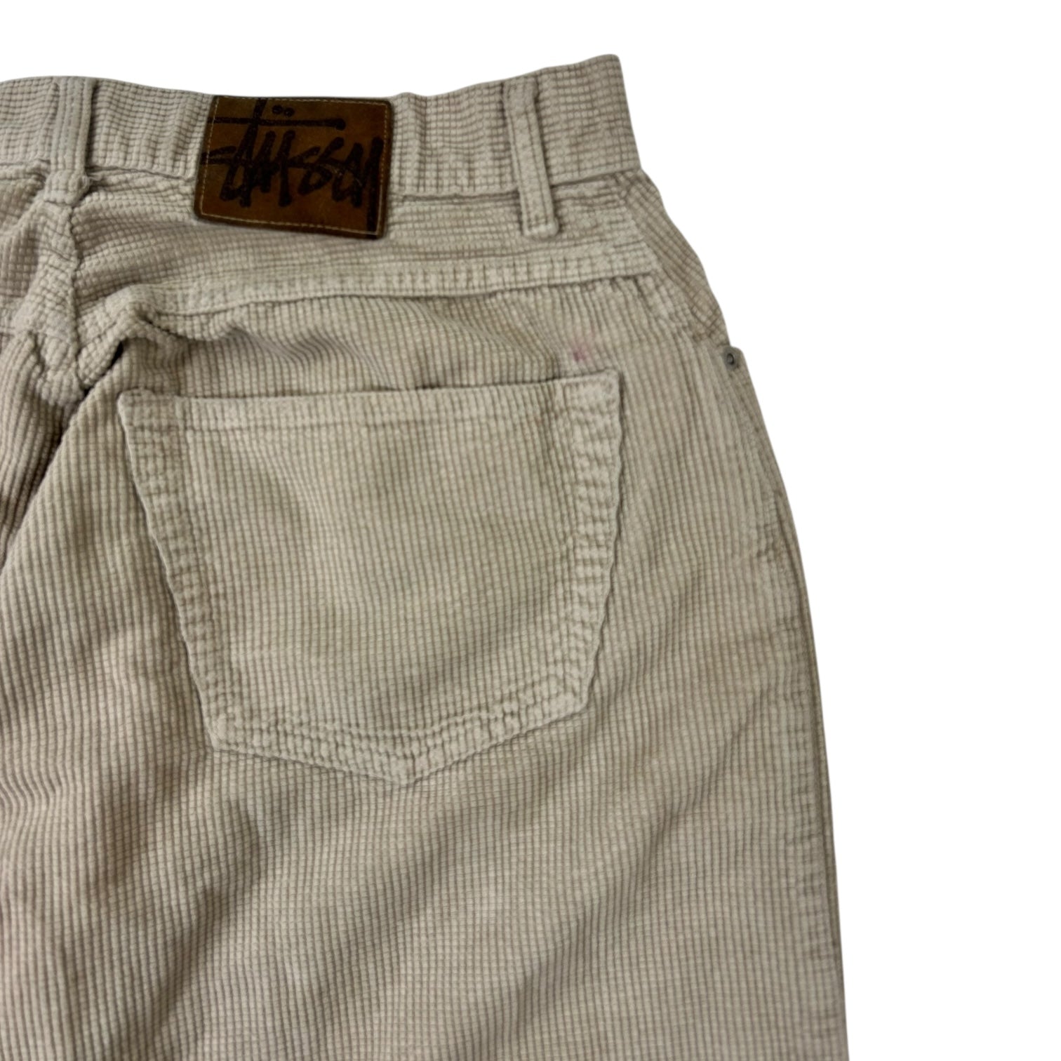 Stussy Corduroy Pants Cream
