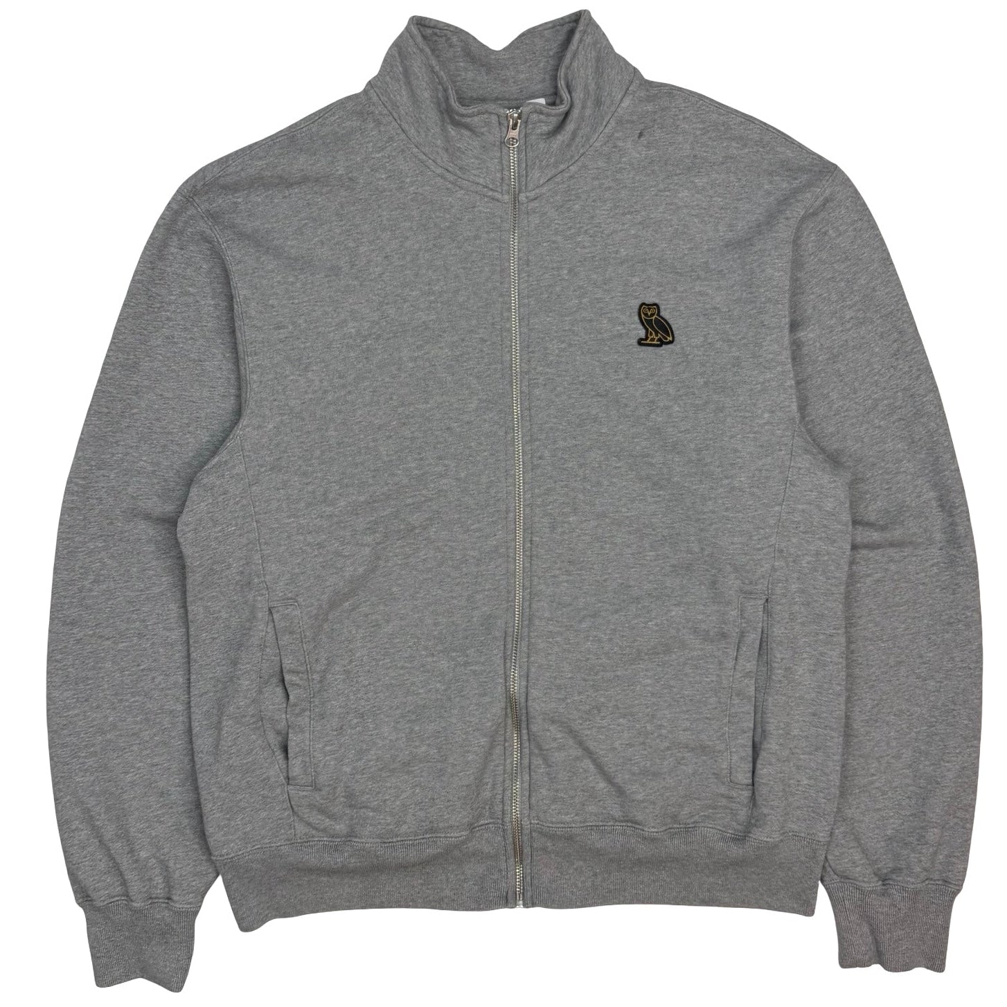 OVO Zip Up Track Jacket Heather Grey