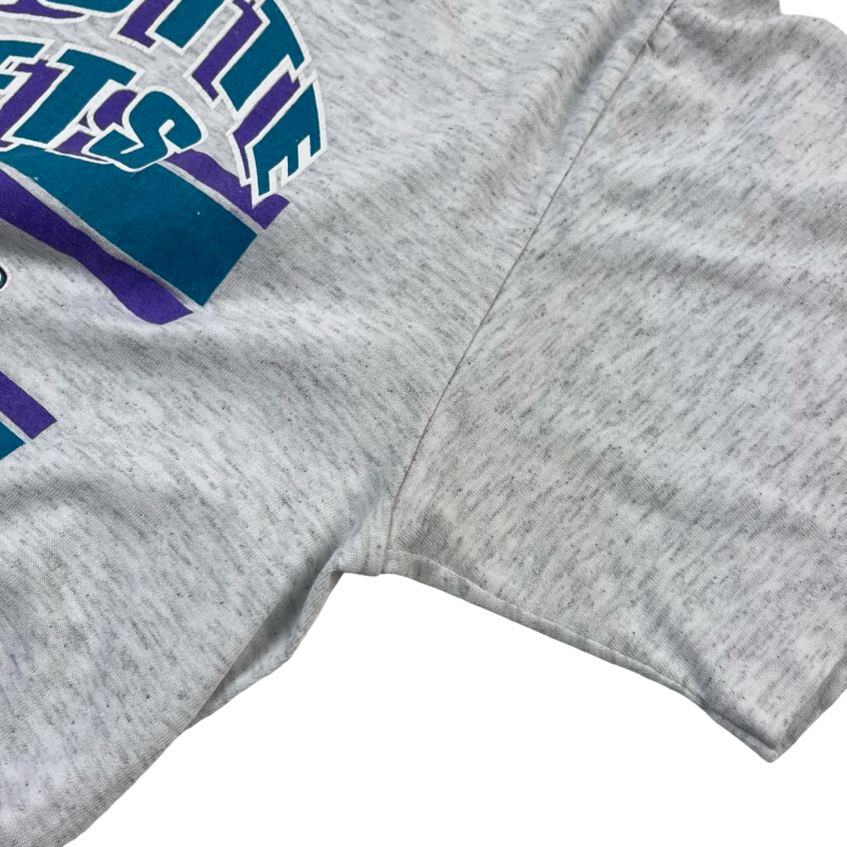 1992 Charlotte Hornets MLB T-Shirt Heather White