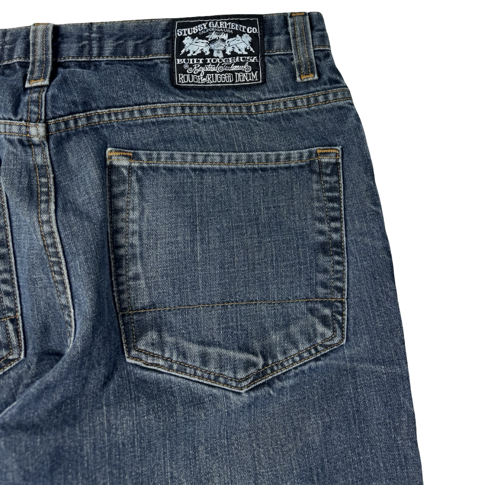 Vintage Stussy Workgear Denim Bottoms