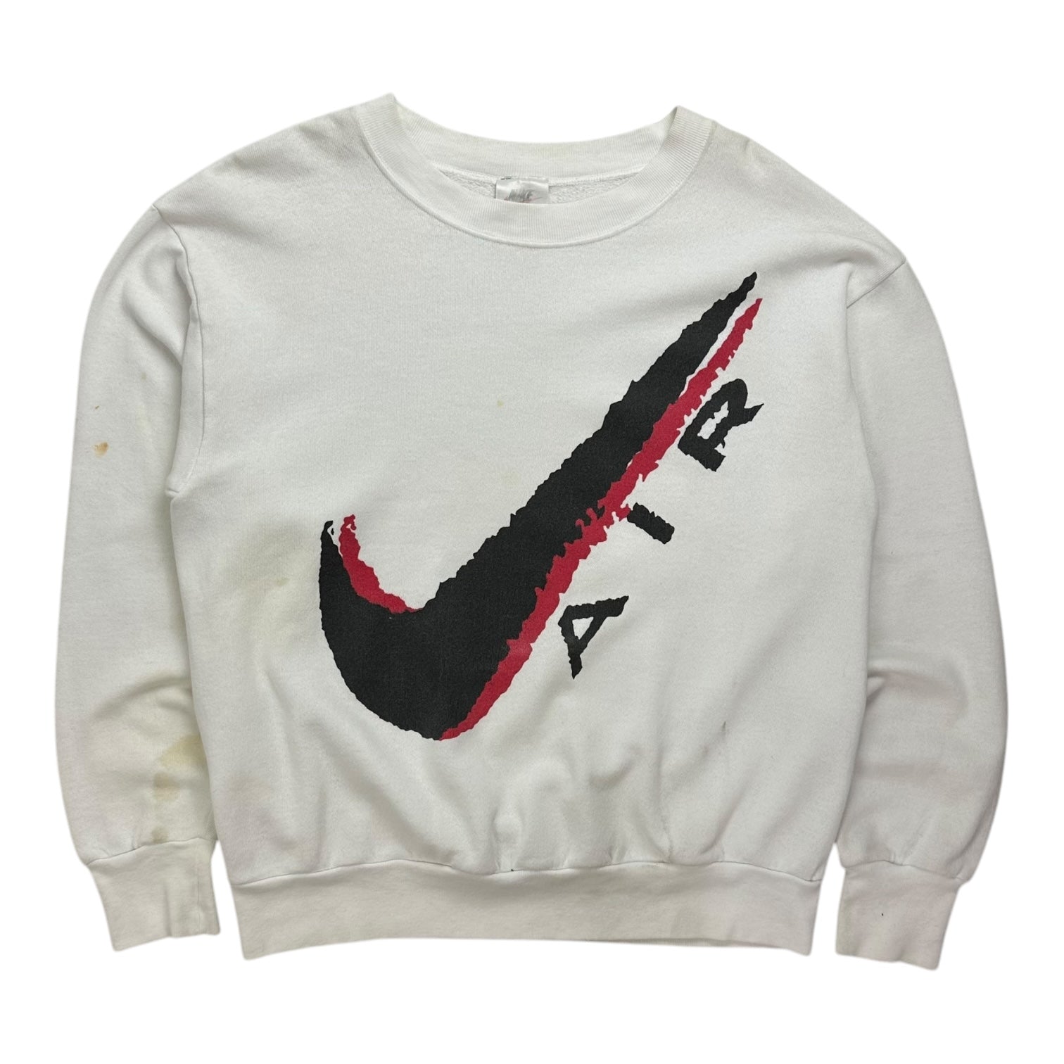 Vintage Nike Air Big Swoosh Crewneck White