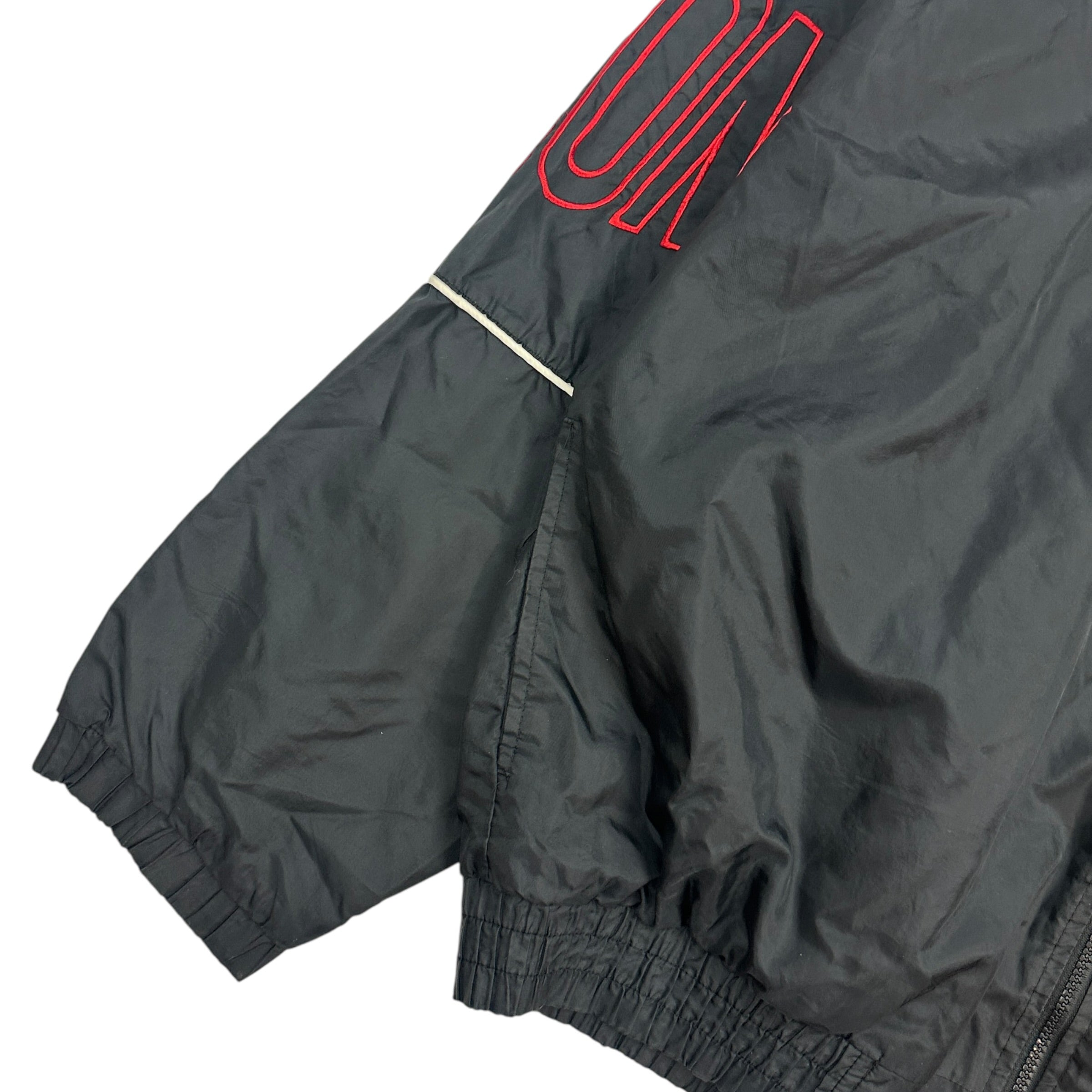 Vintage Starter Atlanta Falcons Windbreaker Black