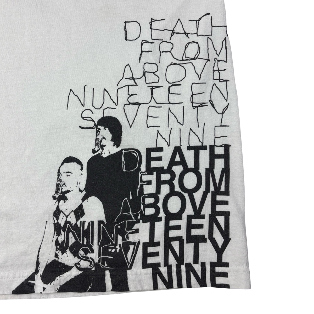 2005 Death From Above 1979 Tour T-Shirt White