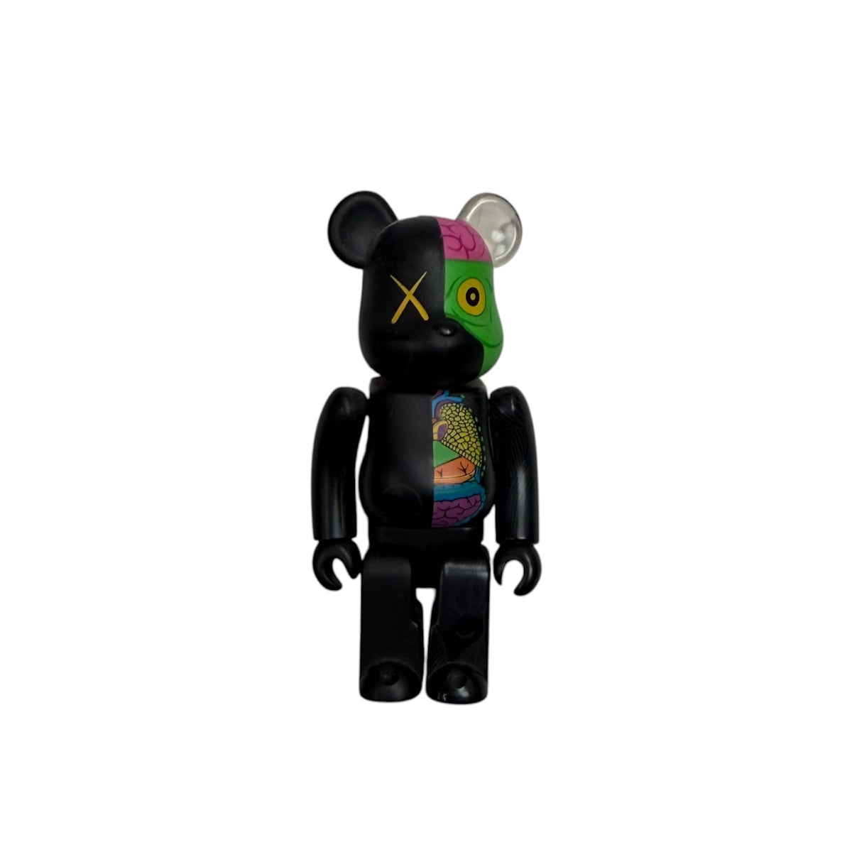 Kaws Bearbrick Dissected 400% & 100% Black