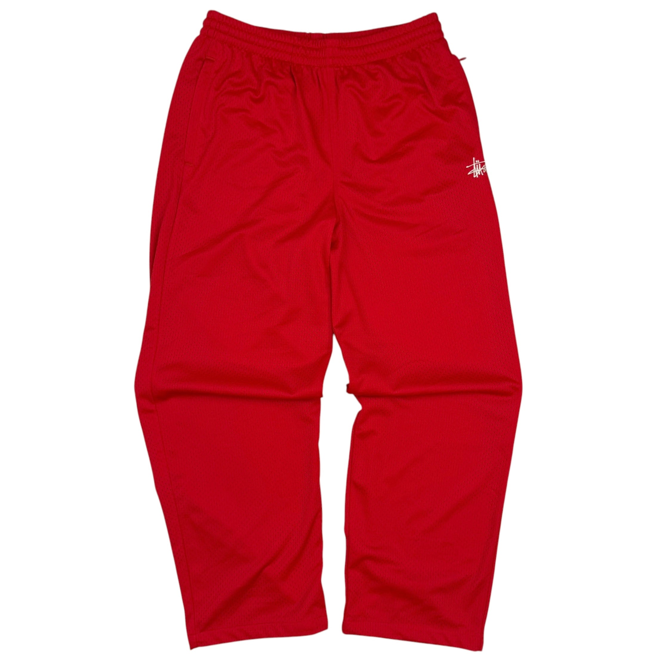 Stussy Mesh Track Pant Red