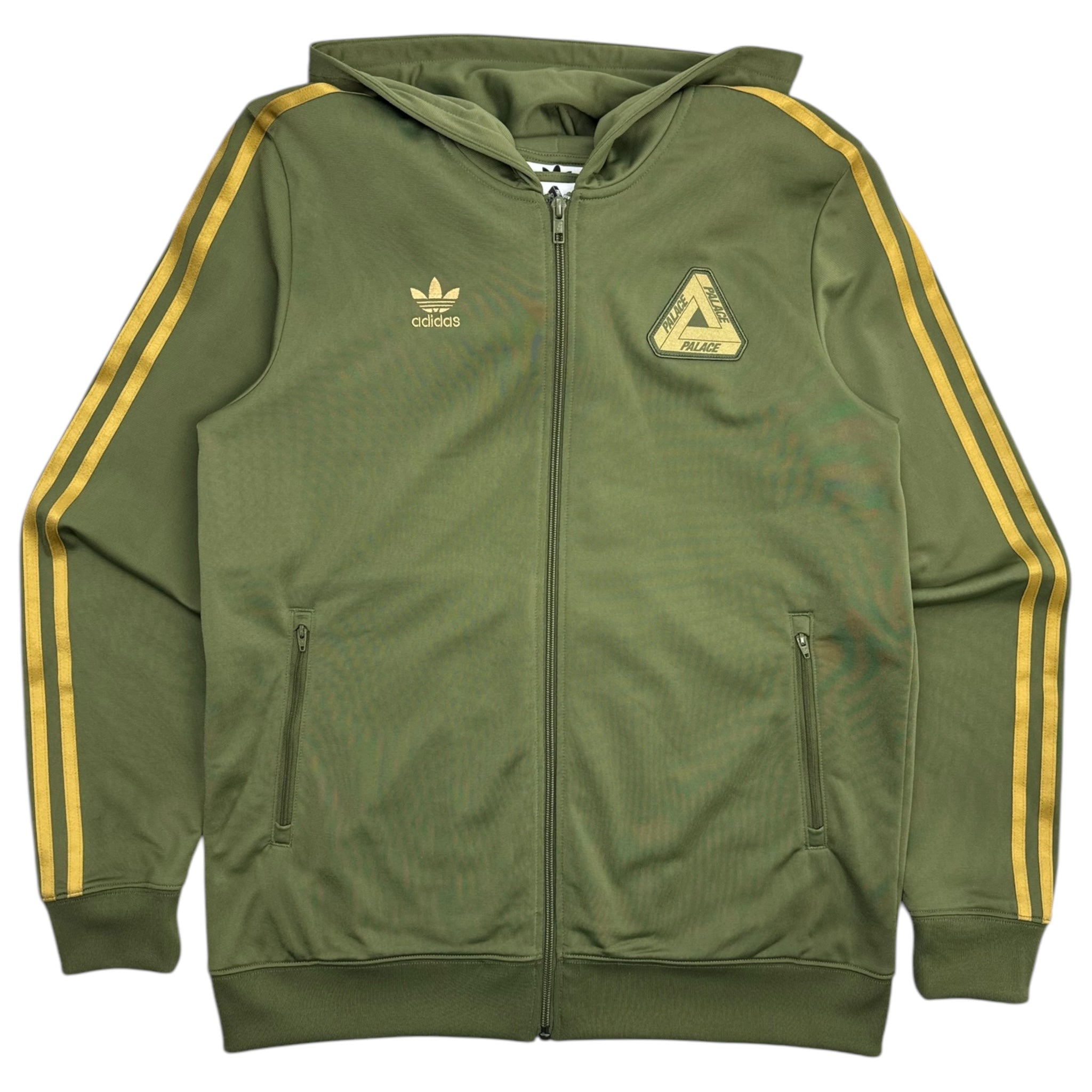 Palace x Adidas Track Jacket Olive Green