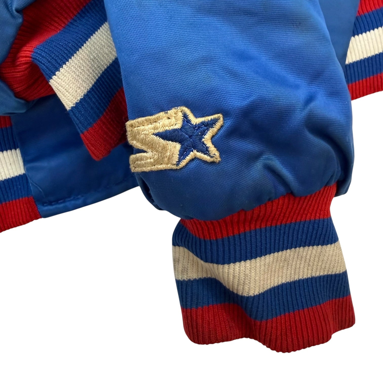Vintage Starter Washington Capitals Satin Jacket Blue/Red