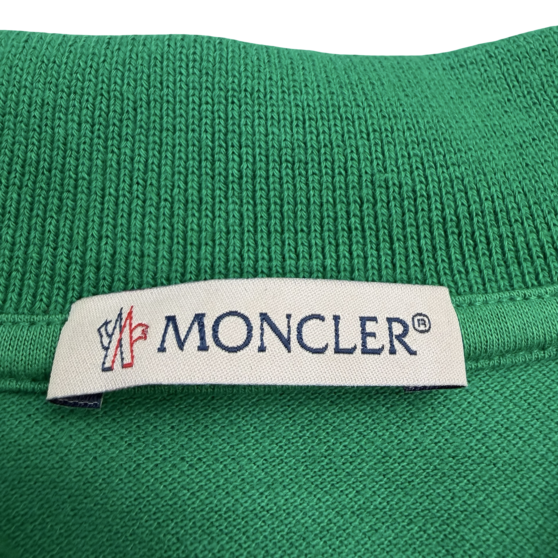 Vintage Moncler Polo Shirt Green