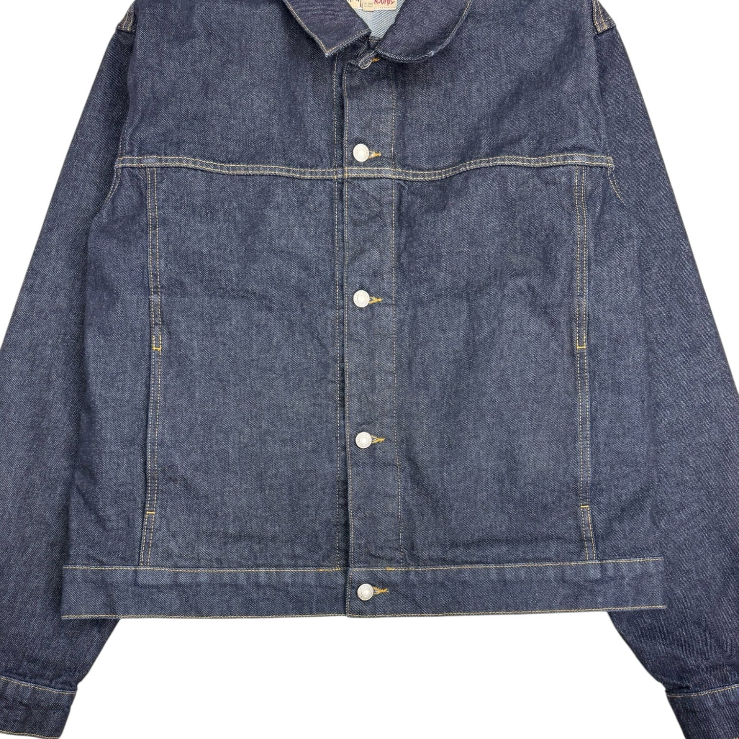 Stussy Trucker Denim Jacket Rinsed Indigo