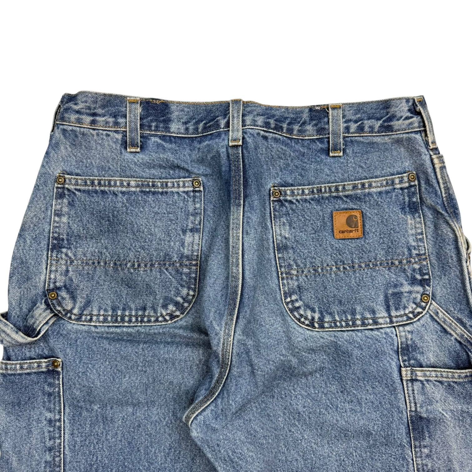 Vintage Carhartt Denim Double Knee Pants Medium Wash